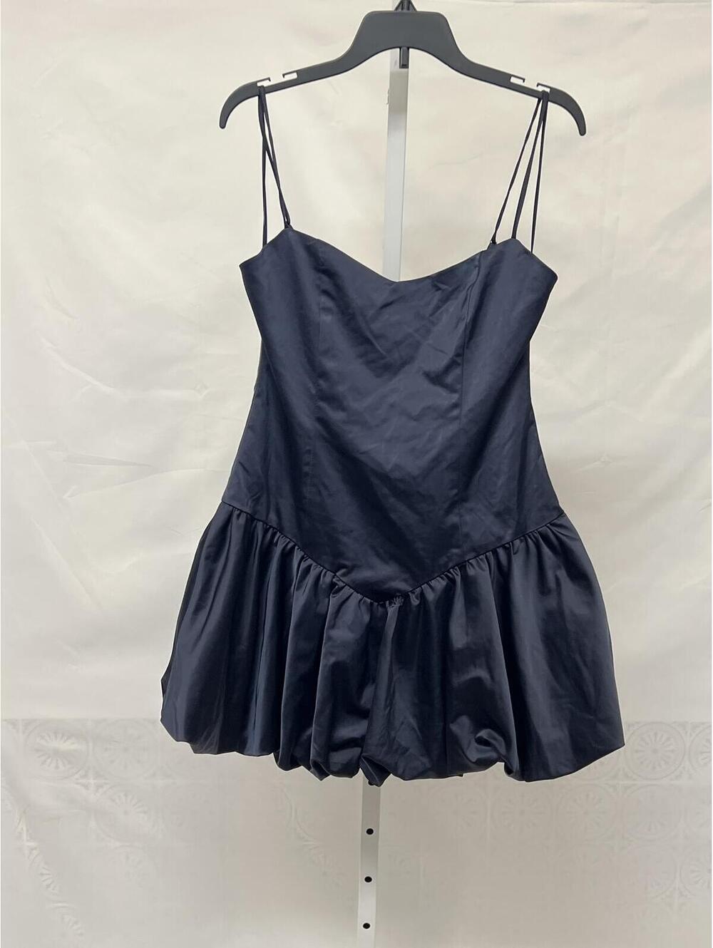 LIONESS Dollhouse Mini Dress in Navy broken zipper - Picture 3 of 7